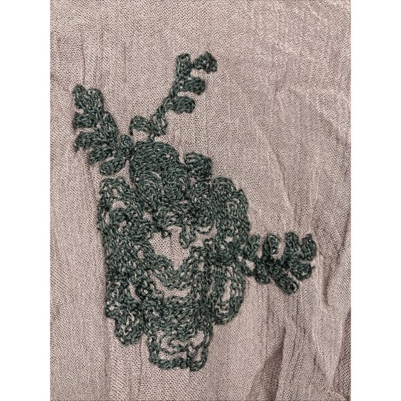 Free People Purple Gauze Dress Hippie Boho Women's Small Oversized Flowy READ - Picture 5 of 13